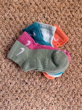 Nike Kids Ankle Socks | NWOT 5 Pair Lot | XXS 7C-10C